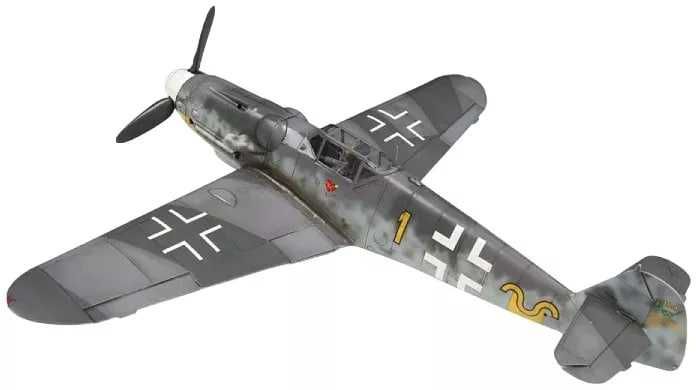Сборная модель самолета Мессершмитт Bf 109 G-6 (Звезда, 1/48)
