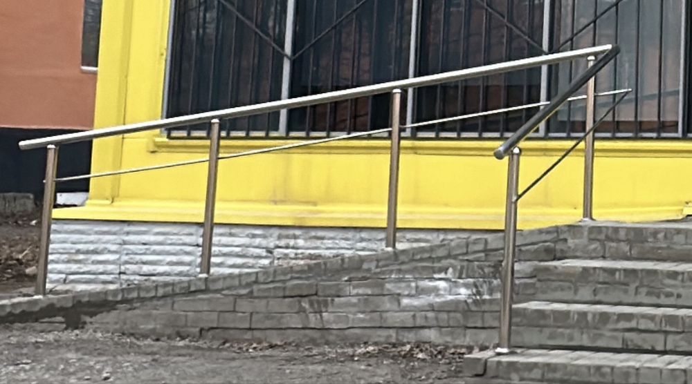 Перила из нержавейки