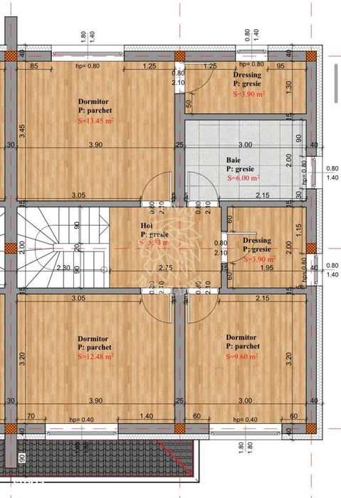 Casa Noua 4 camere 112,3 mp-Finisata la cheie-Zona Aerodrom