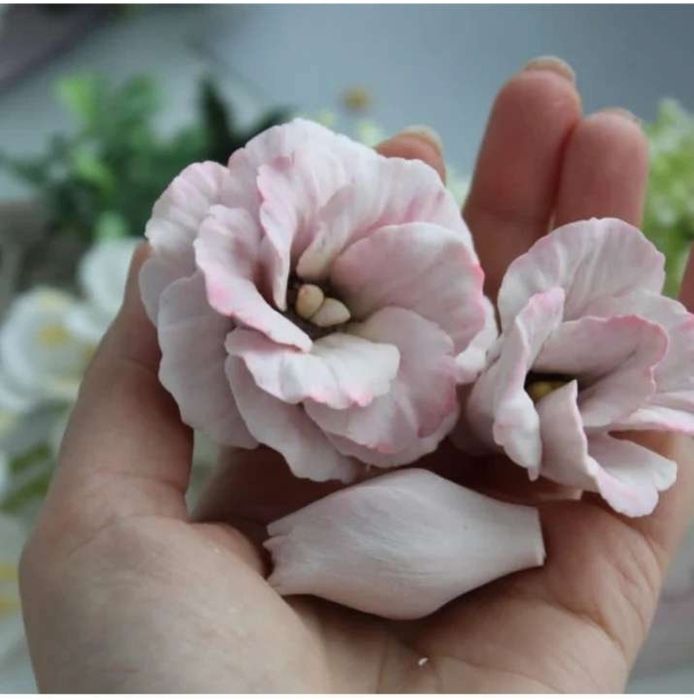 Силиконовые формы цветов для мыла