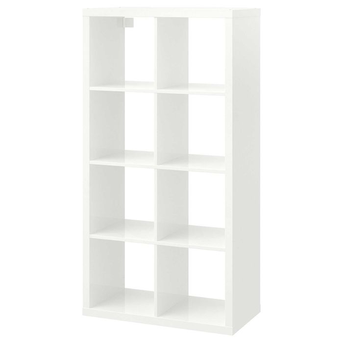 KALLAX етажерка - гланц / IKEA KALLAX Shelving Unit (High Gloss)