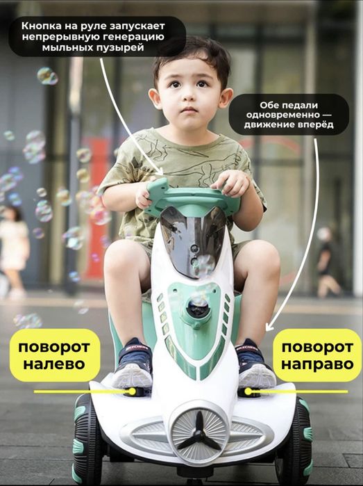 Детский электровелосипед. Bolajonlar uchun elektr mototsikl.