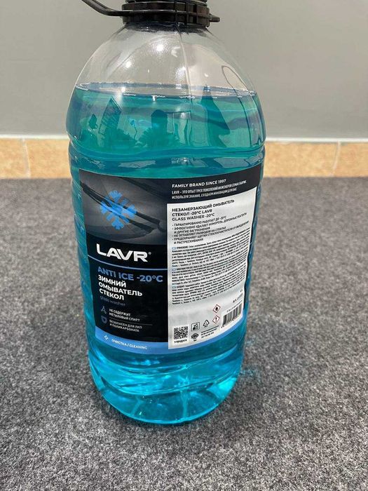 Незамерзающий омыватель стекол Anti Ice -20С, концентрат LAVR, 4 л