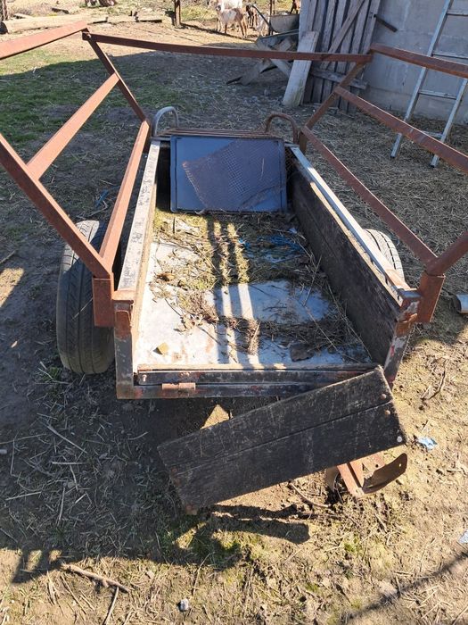 Vând remorcă tractoraș/motocultor