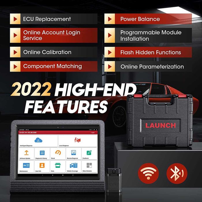 Buy-BACK ! NOUL Launch X431 V Plus 10.1 " Original 2 ani update onlin