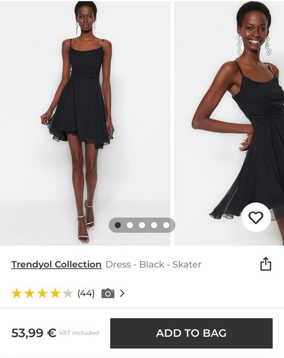 Нова черна рокля