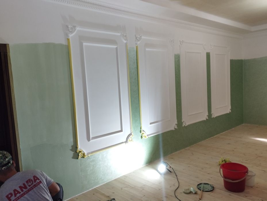 Йевро ремонт абой отаченто натажной кафел гиписакардон декор пласт