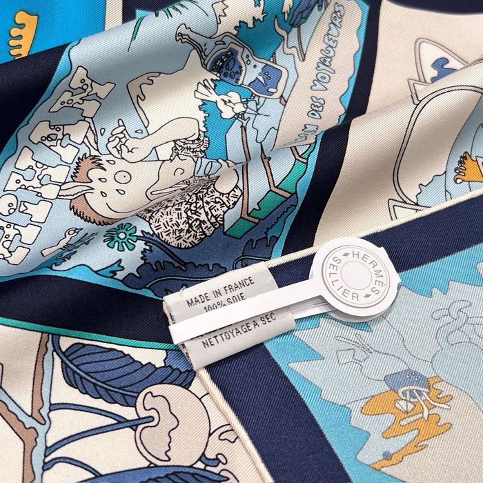 Eşarfa Hermes blue