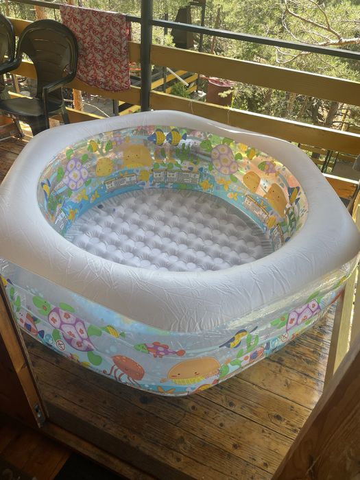 Бассеин детский надувной.