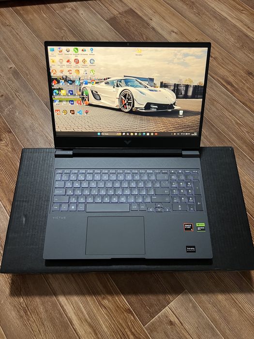Мощный новый ноутбук Hp Victus