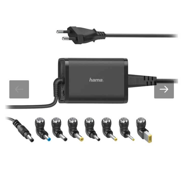 Универсално зарядно за лаптоп Hama