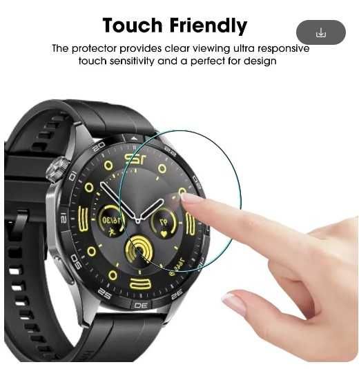 Set 2 folii sticla protectie ecran Huawei Watch GT 4(46 mm)