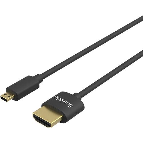 Smallrig MicroHDMI - HDMI кабель тонкий 35см ( D to A)