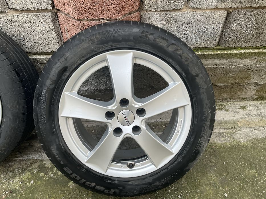 Летнии Шины с дисками KAPSEN 225x55xR17.