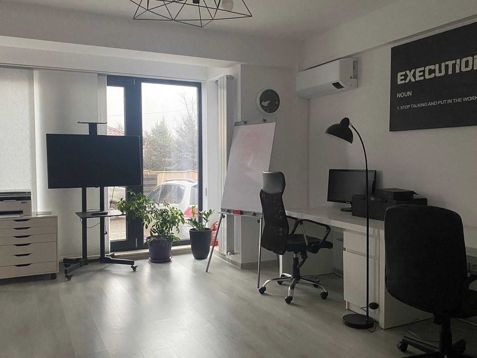 Apartament 3 camere si terasa exterioara, parter