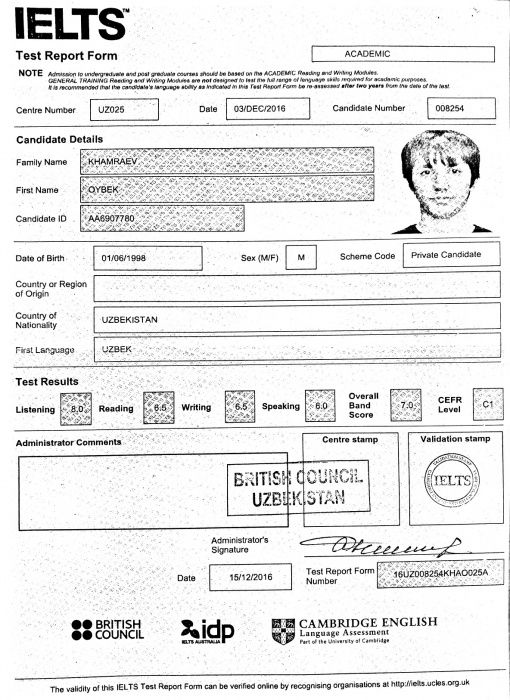 IELTS instructor (Get 7.5 and 8.0) !!!