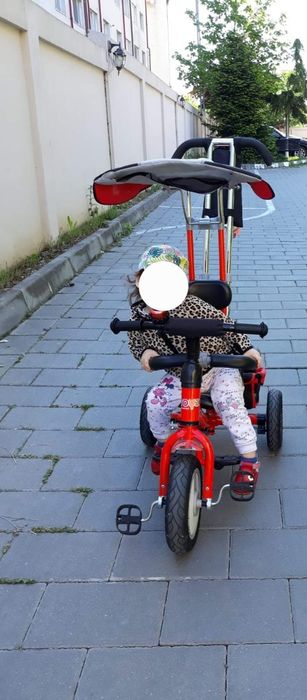 Tricicleta toyz ( roti cauciuc )