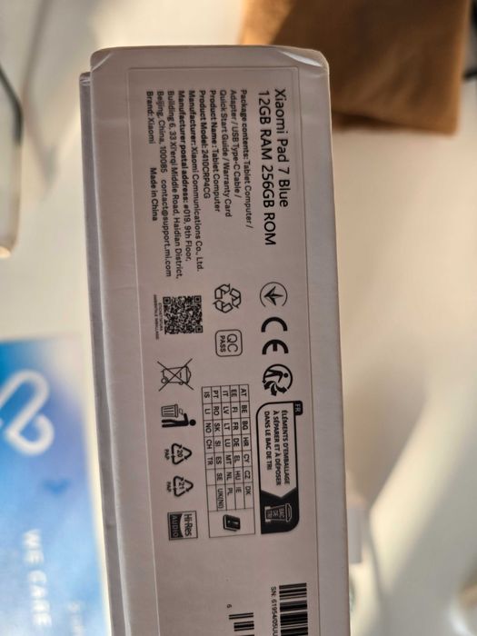 Xiaomi Pad 7 12GB RAM 256GB Qualcomm Snapdragon 7+ Gen 3 144Hz 8850maH