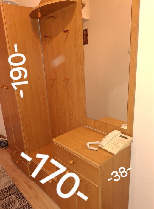 Dulap ptr hol .culoare ciresi