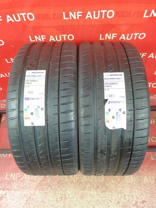 2 Anvelope de VARA - 275/35/22 - Michelin PILOT SPORT 4 SUV - NOU - DOT 2021 !!