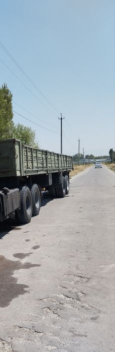 МАЗ прцеп сотлади