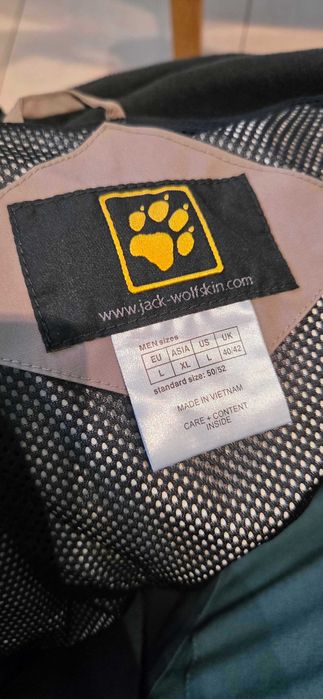 Мъжко яке Jack Wolfskin TEXAPORE 4x4, размер L / 50-52 – отлично състояние