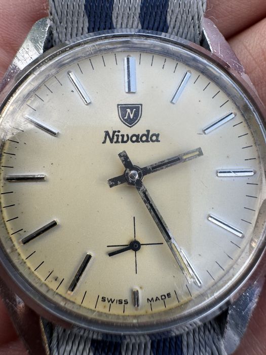Vand/schimb Ceas mecanic Nivada Grenchen small seconds