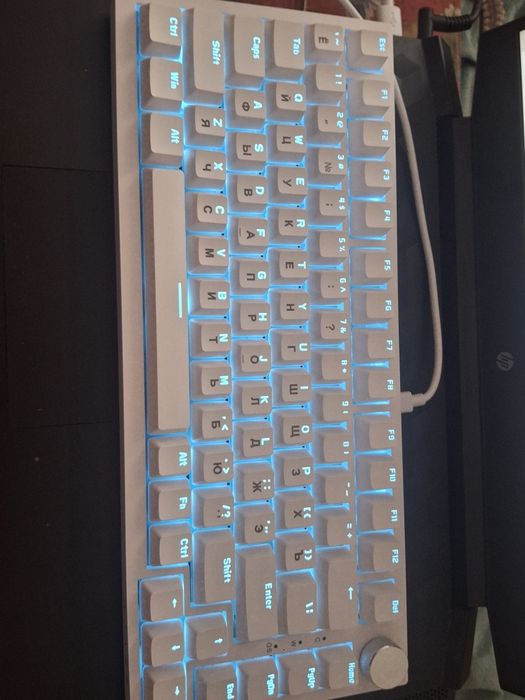 Клавиатура ajazz ak 820 white