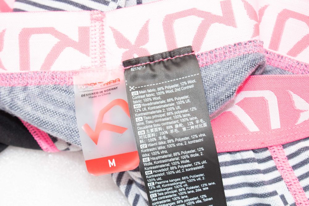 Kari Traa дамски клин сив термо бельо от мериносна вълна M