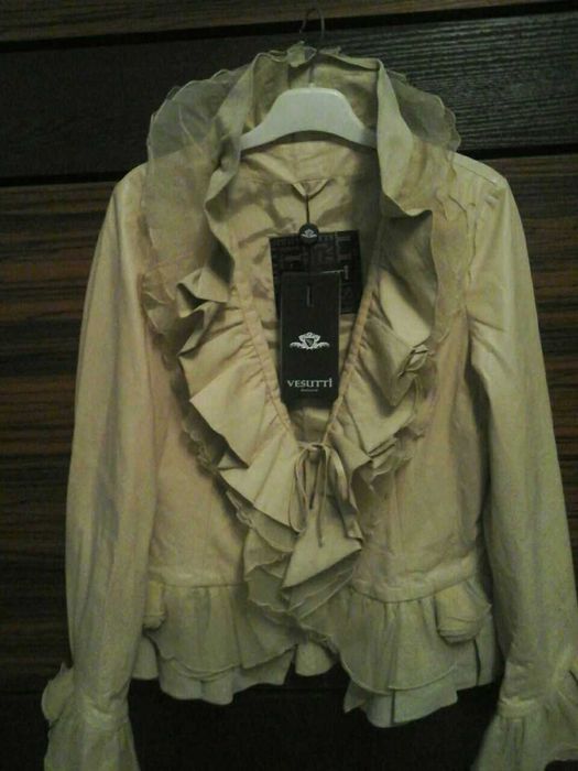 Кожаный жакет. Италия Размер L