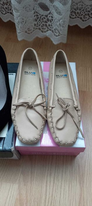 Pantofi dama mocasini 37 noi