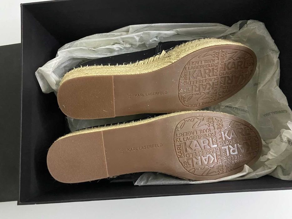 Еспадрили KARL LAGERFELD Черни