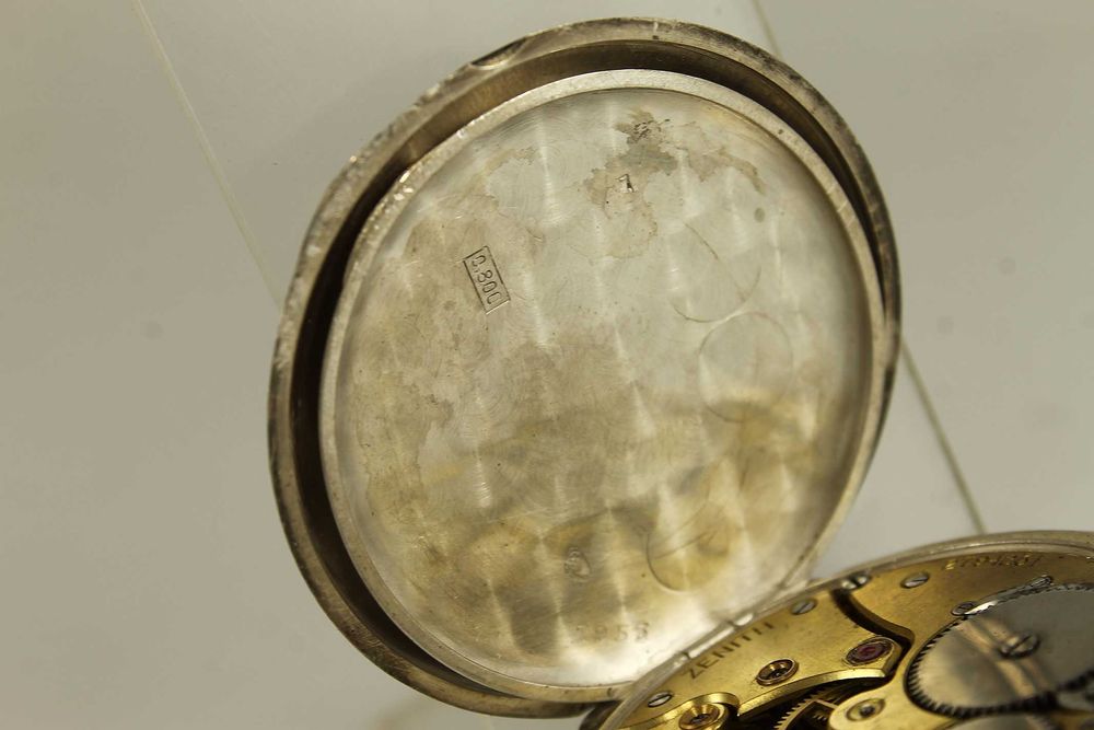 Швейцарски Сребърен Джобен ZENITH Grand Prix Paris 1920's