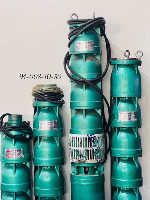 12 лик глубинный сув насоси ЭЦВ типидаги Хитой мотор 320 м3/соат