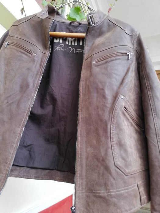 Geaca Piele (Moto) Genuine Leather Spirits Pure Nature