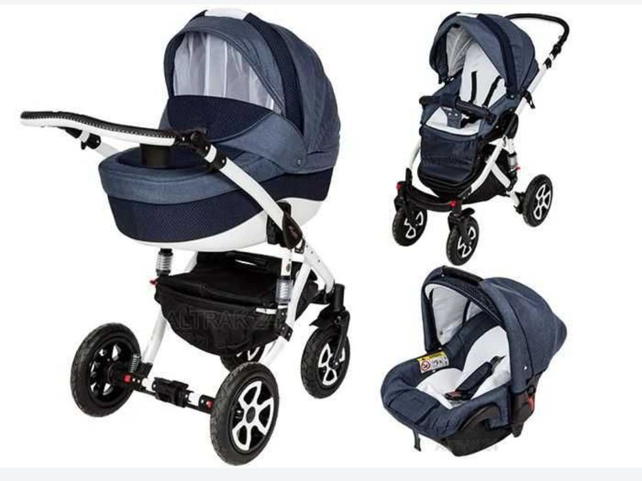 Коляска 3в1 Adamex Barletta