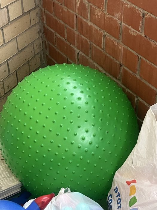 Ванночка с горкой, мячик