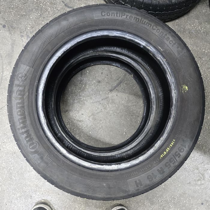 2x 195/55/16 VARA CONTINENTAL 2021 Stare excelentă