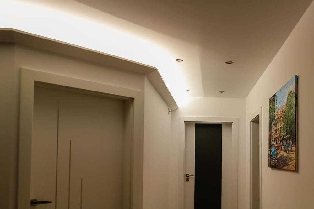 Scafa decorativa mascare teava gaze scafe decorative banda led cod SC3