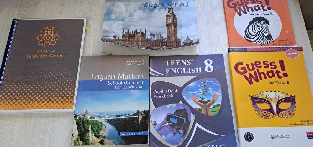 Учебники и книги для изучения английского языка