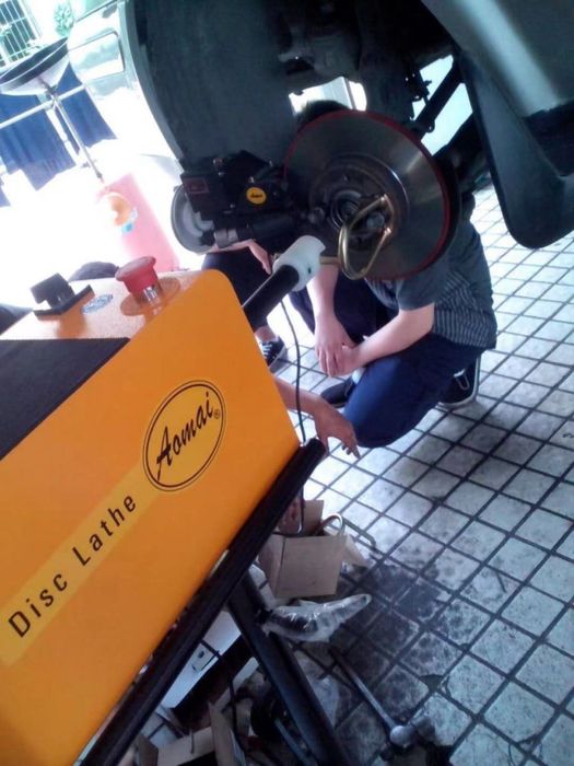 Станок для проточки тормозных дисков 2в1 Aomai AM-983