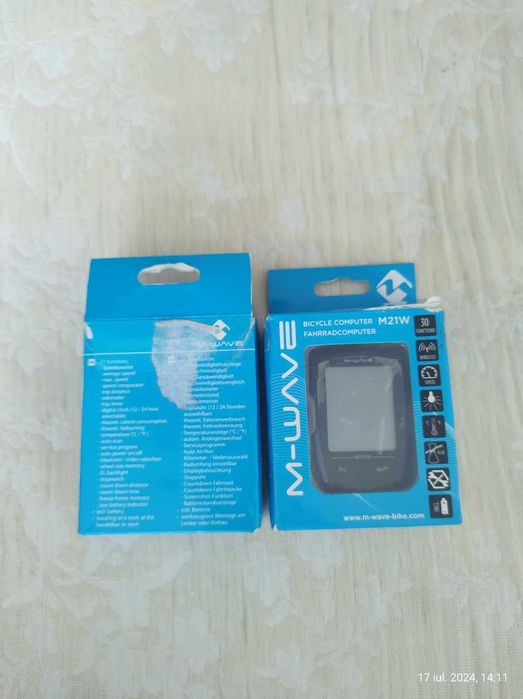Ciclocomputer bicicleta M-WAVE “M21W” Wireless,(Super Ofertă).