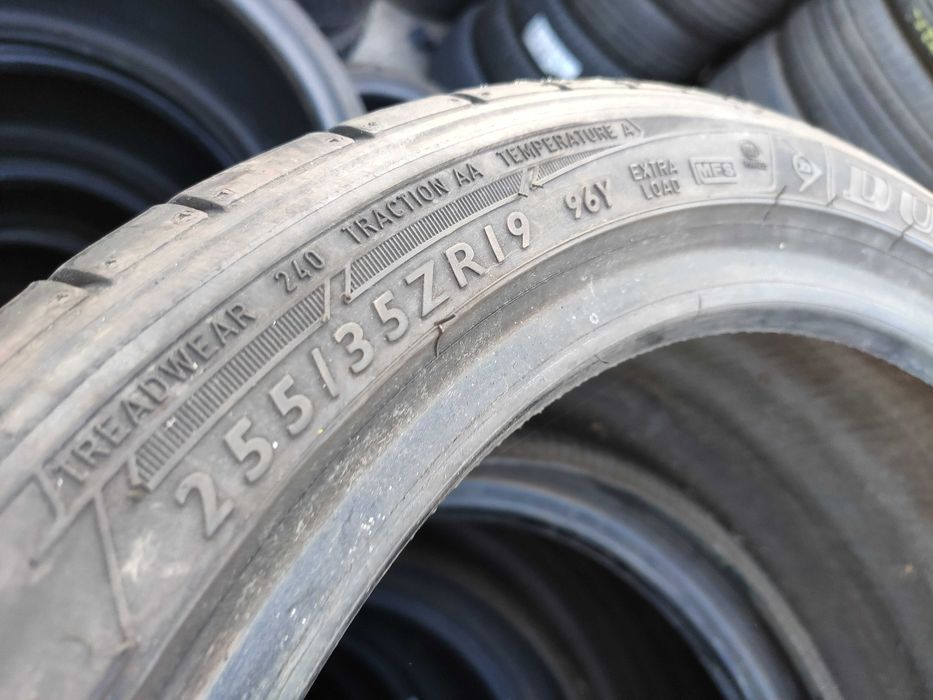 2бр Летни гуми 255 35 19 - Dunlop