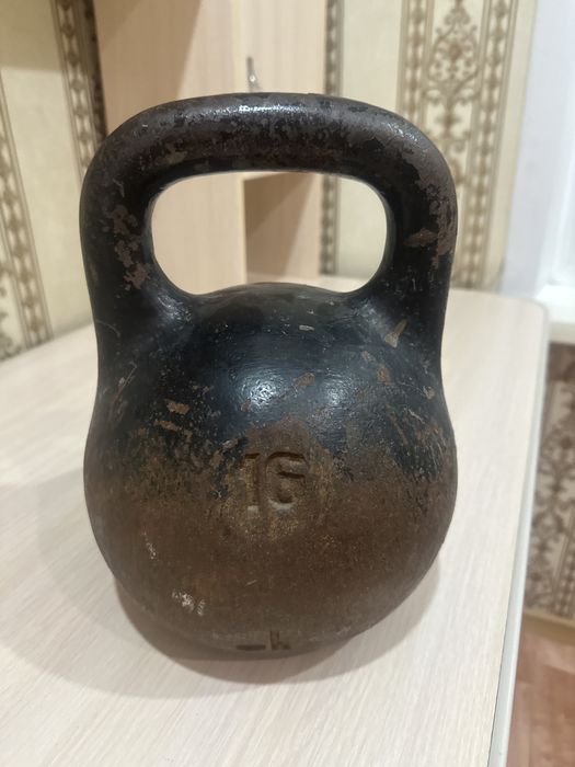 Гиря 16 кг советский