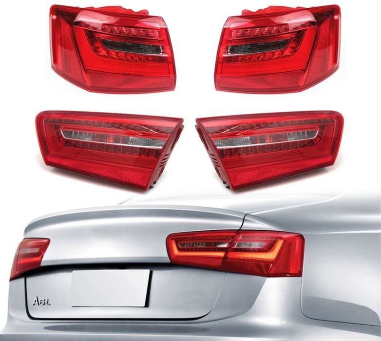 Stop Stopuri Lampa Lampi Portbagaj Triple Tripla Audi A6 C7 11-15 LED