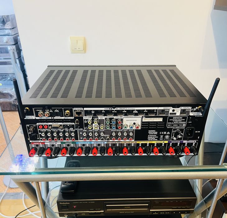 Receiver  9.2 Denon AVR X4500 H  Dolby Atmos,Bluetooth, Wifi,Arc