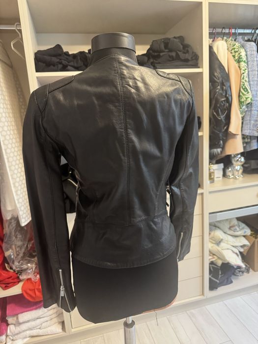 Geaca piele Mango Masura Xs