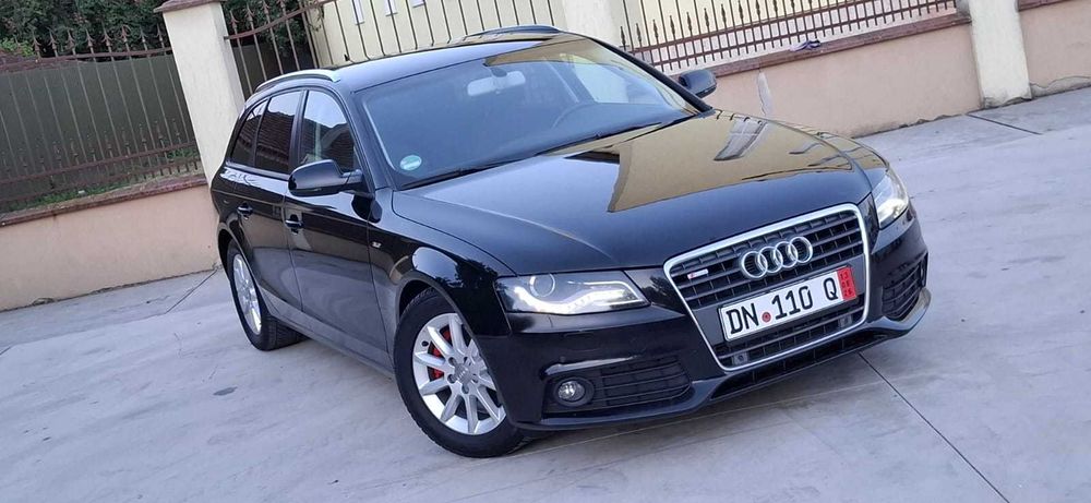 AUDI a4 B8 s-line 2.0 TDI 143 cp. 2010 diesel(Multimedia.navi MMI.si ceasuri color)