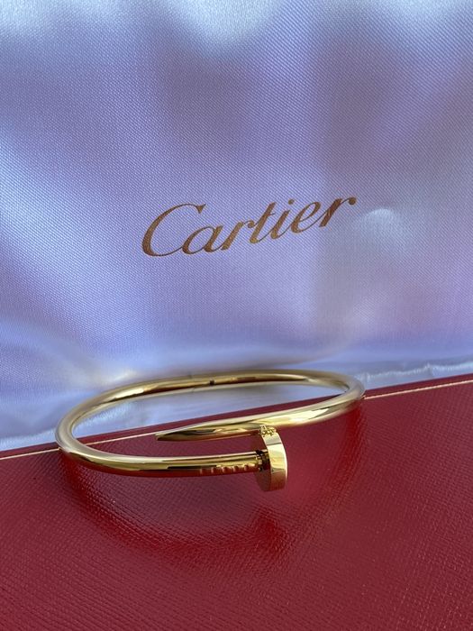 Brățară Cartier cui 19 aur cu diamante