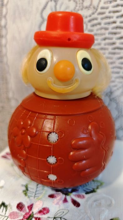 Винтажная неваляшка Ванька Встанька ,1970г.
